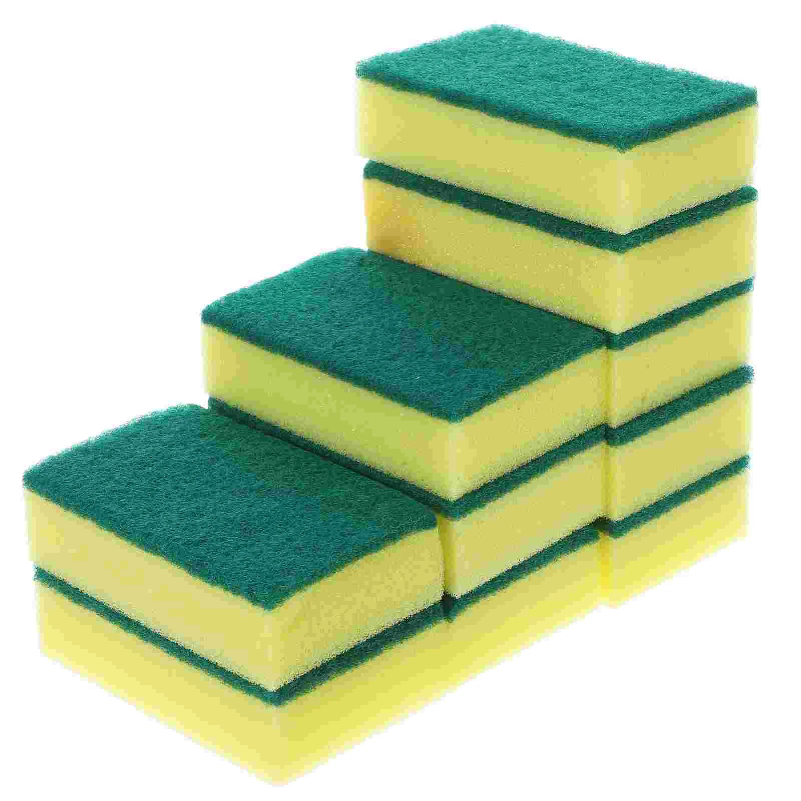 

20 Pcs Kitchen Cleaning Cloths Sponge Cleaners Sponges Corundum High-density Scouring Pads