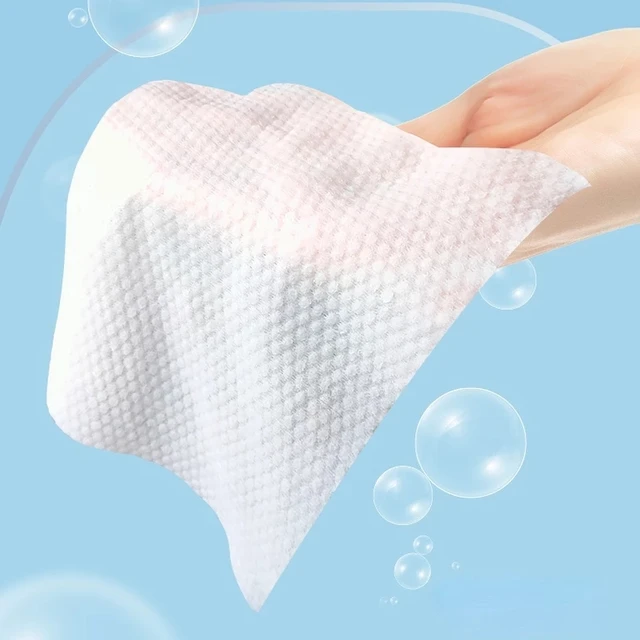 Convenient and hygienic disposable face towels for travel