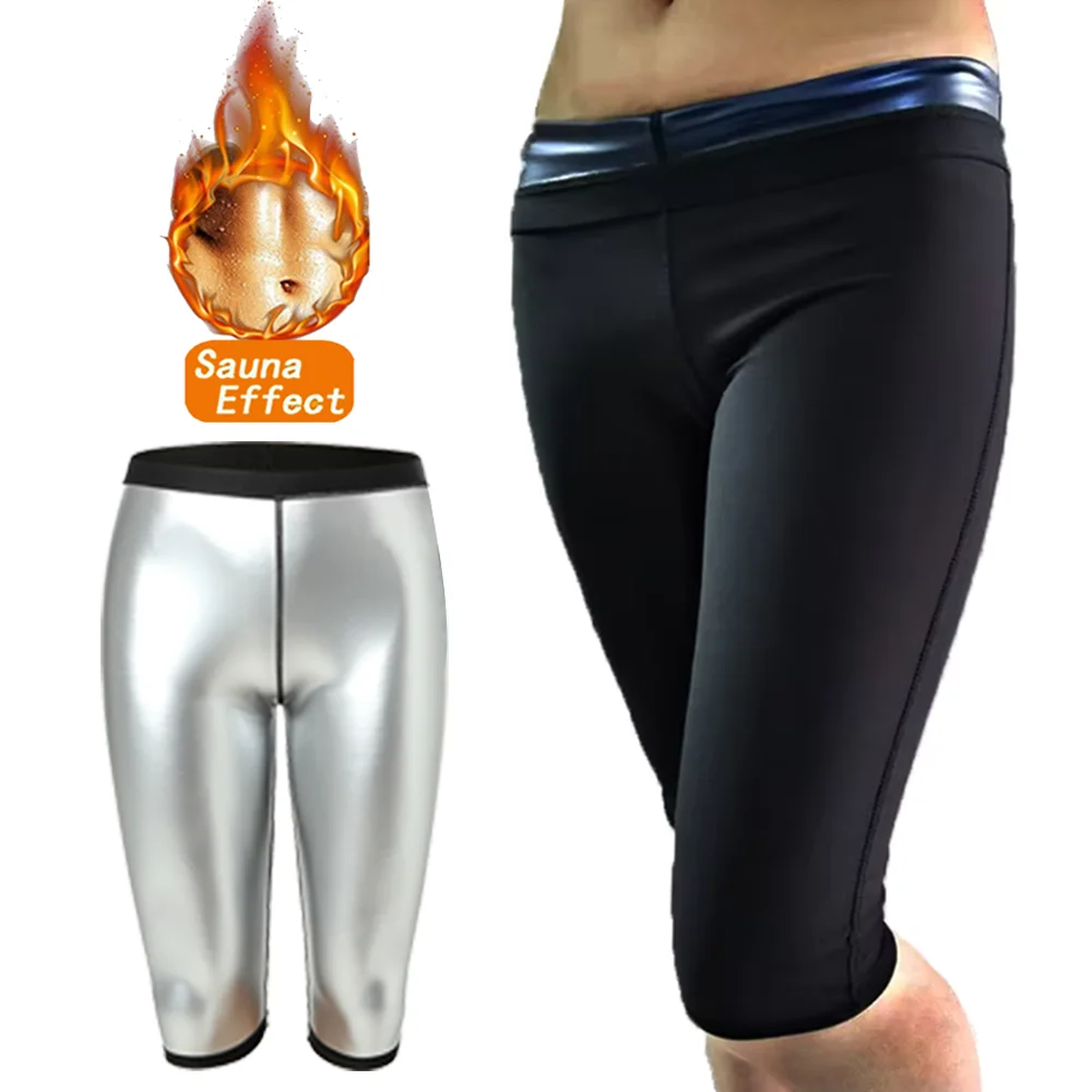 Workout Sweat Shorts Sauna Suits for Women High Waist Slimming Shorts Compression Hot Thermo Leggings Waist Trimmer Sportswear Best Sellers In Sports & Entertainment