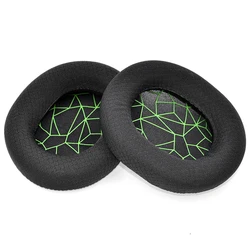 Replacement Foam Earpads and Elastic Headband Cushion (Green)