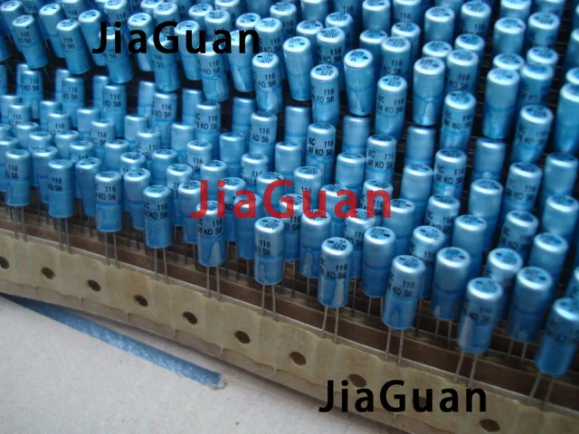 Vishay bc 116 ko 22uf 50v 6x12 mm 22uf 50v Água Azul Prata Alumínio Escudo Áudio ph 116 50v22uf Ko116 50v 22uf 10 Peças Novo - Image 4