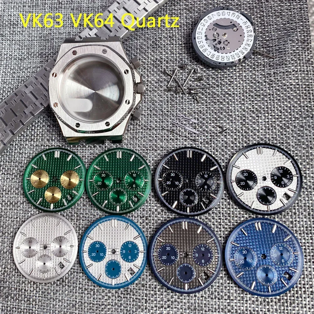 HORLOGER HORLOGERIE CADRAN DE MONTRE GALBÉ GRIS DIAMÈTRE 29.60 mm