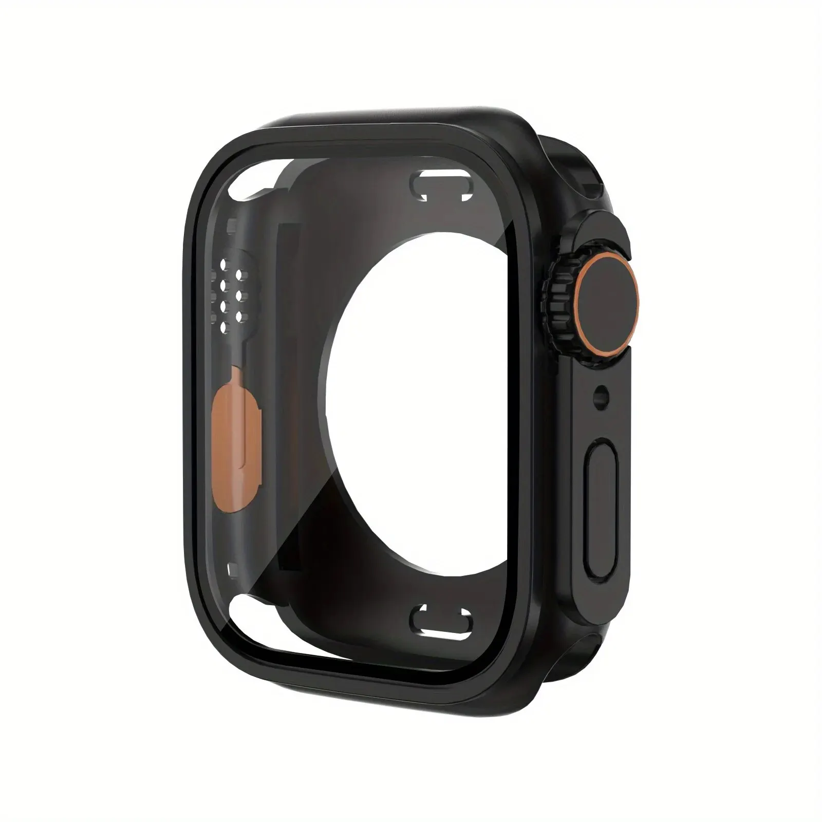 Чохол Change To Ultra Full Protector для Apple Watch 45 46 44 мм із загартованого скла для IWatch Series 10 9 8 7 6 SE 5