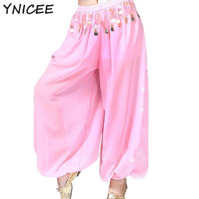 

Women Belly Dance Costume Long Trousers Bloomers Bellydance Tribal Pants India Bollywood Oriental Egypt Dancewear