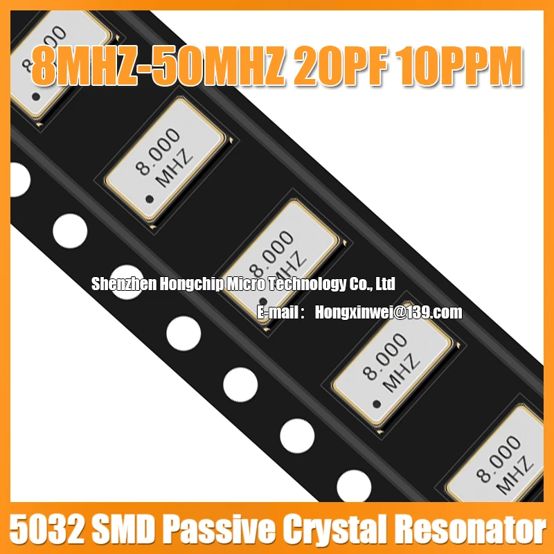 10PCS 5032 13.560MHZ Passive Crystal Resonator 13.56M SMD-4 5.0*3.2mm 4P Industrial Grade Resonator 20PF 10PPM