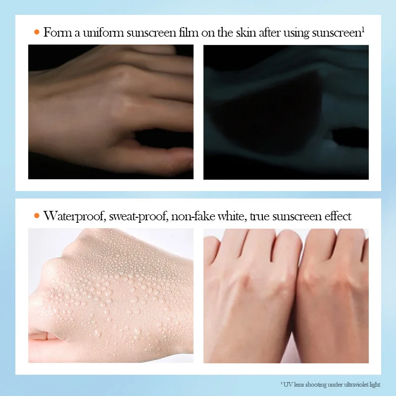 Sunscreen Cream Facial Sunscreen for Face Body UV Resistant