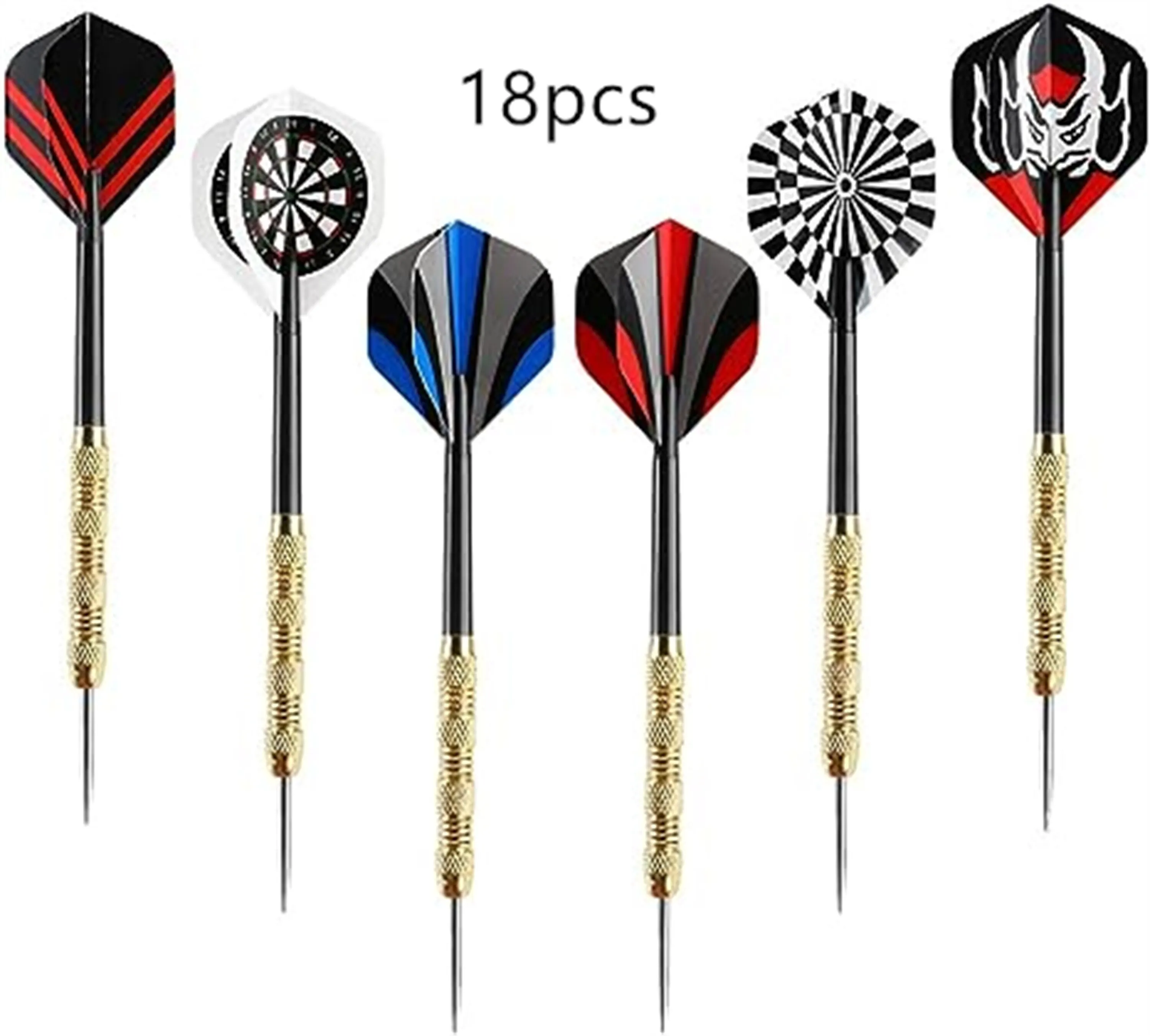 Professional 18PCS Steel Tip Darts 2