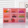 Desk Storage Organizer With 9 Drawers Jewelry Hair Rope Diy Stackable Desktop Craft Drawer Cabinet Clear Storage Box Organizer 2