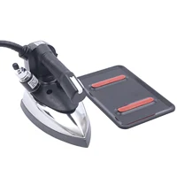 1200W Industrial Electric Steam Iron with 0.79 Gallon Water Tank Adjustable Temperature 140~428℉ with Scald-prevention Plate 1