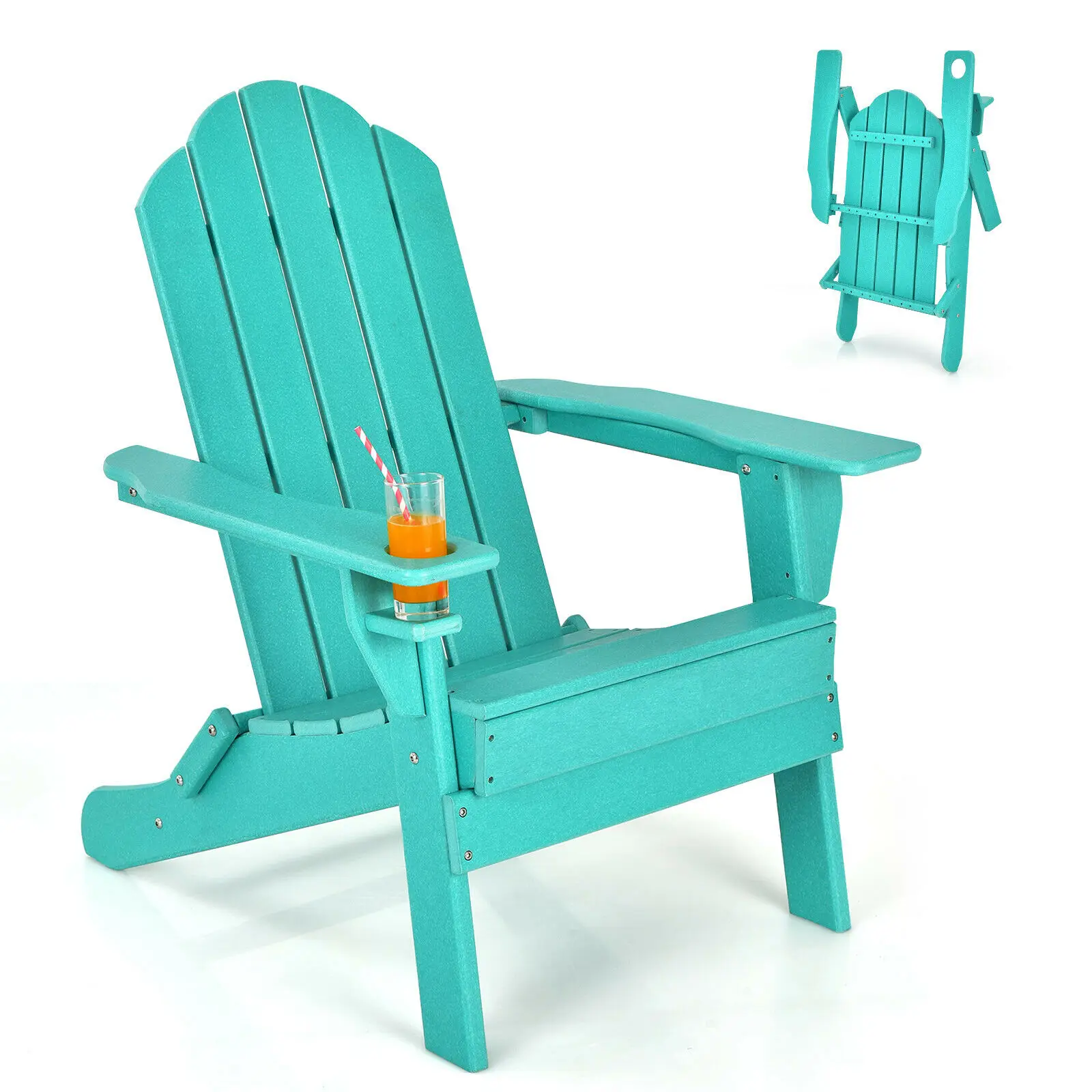 Pátio dobrável Adirondack cadeira, Tempo resistente Cup Holder, Pátio  Quintal - AliExpress, image size:1600x1600