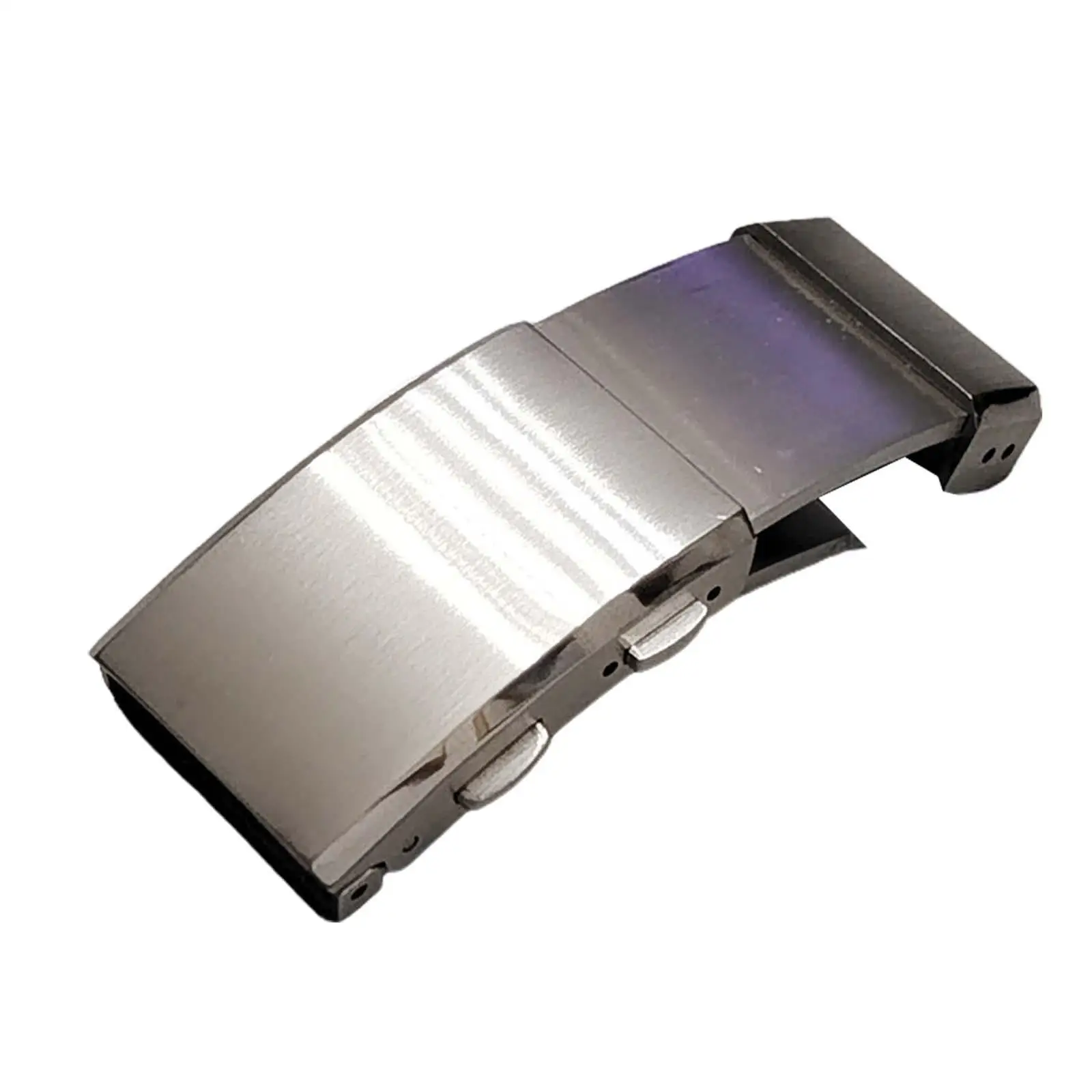 

Watch Bands Folding Buckle Double Push Deployment Clasp Safety Clasp Accessories Stainless Steel Solid Buckle Watch Bands Buckle