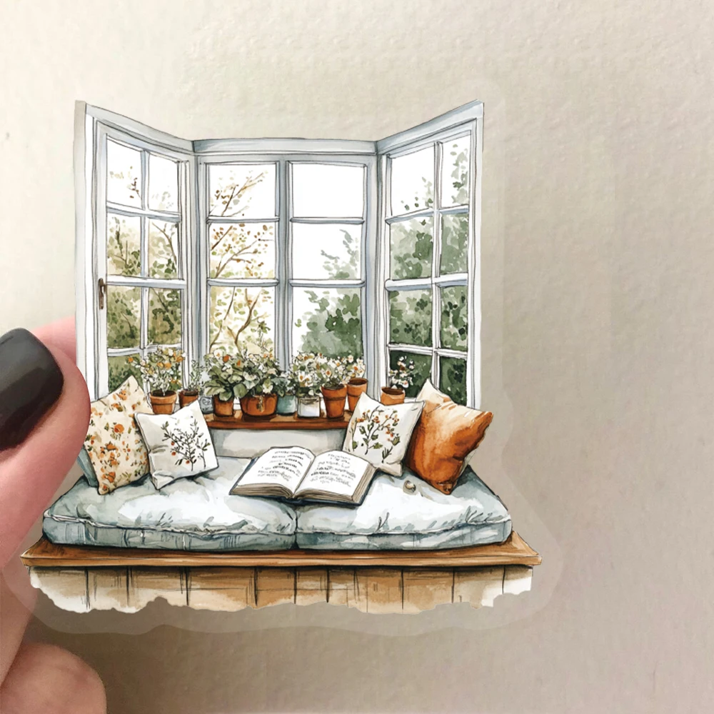 50/100PCS Home Art PET Möbel Aufkleber Telefon Laptop Auto Fall Gefrierschrank Gepäck Wand Waterpoof DIY Graffiti Aufkleber ﻿ – Detail 1