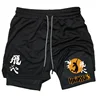 Anime Haikyuu Shorts Quick-drying Fitness Performance Shorts For Men Sport Workout Training Bodybuilding Volleyball GYM Shorts 1