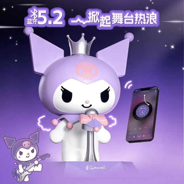 Haut-parleur Bluetooth Anime pour enfants, boîte à sons Sanurgente Kuromi,  étoiles de scène, boîte-cadeau Kawaii, cadeaux d'anniversaire pour filles,  nouveau - AliExpress