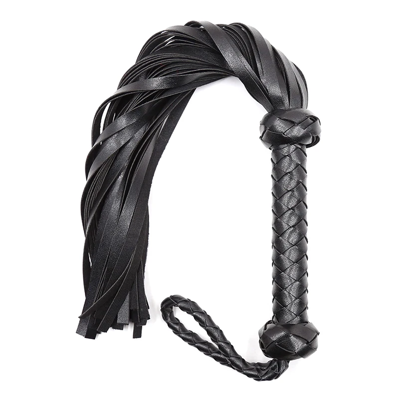 Horse Whip Riding Crop Equestrian Faux Leather Whip Horse Equipment Whip Training Horse Riding Whip for Couples 6
