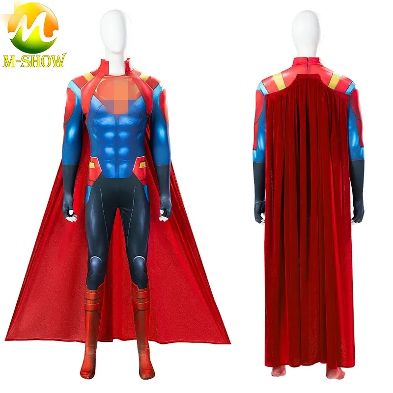 Comic Superhero 2018 Superboys Jonathan Kent Cosplay Bodysuit Jumpsuit Halloween Party Costumes