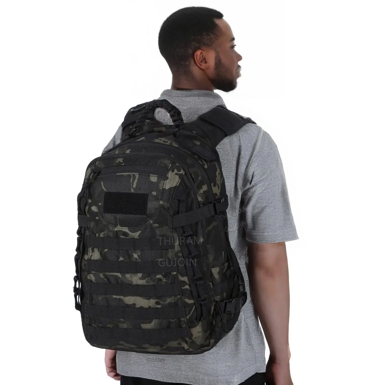 Waterproof Tactical Backpack with MOLLE System for Hiking Camping
