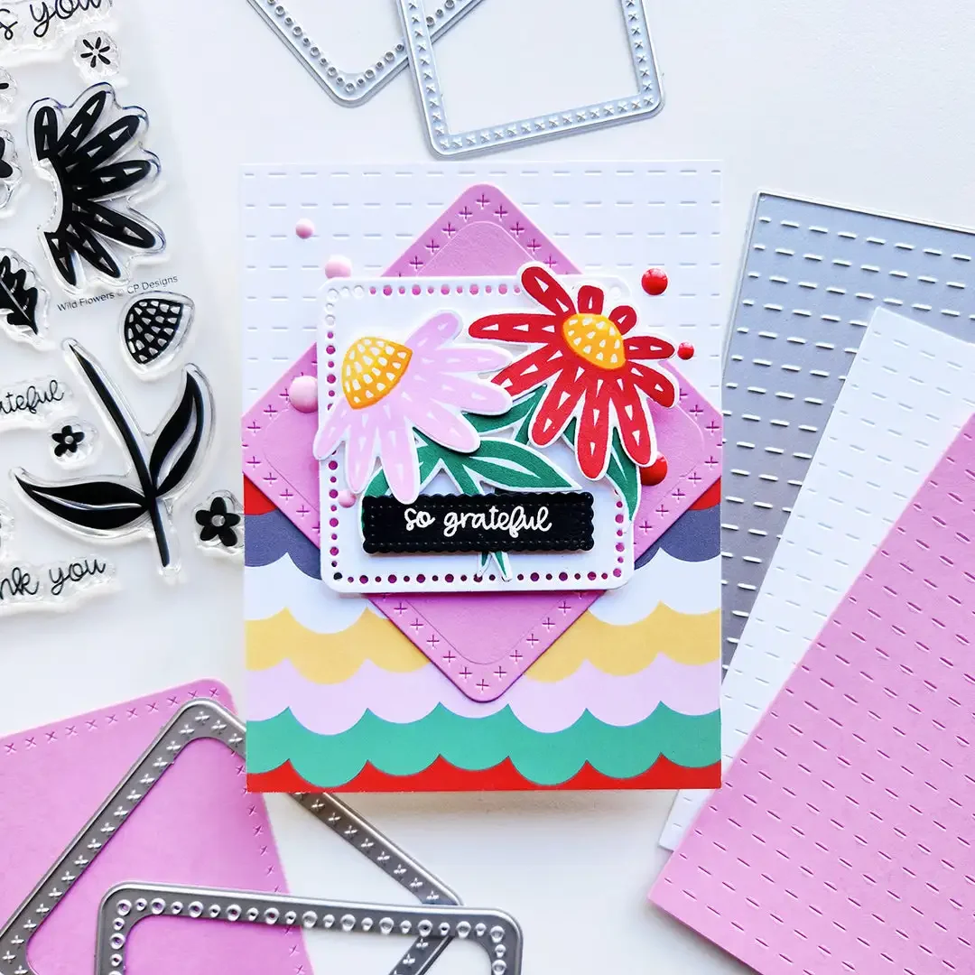 워드 릭랙 스트립 다이스 채널 스티치 커버 플레이트 빅 다이스 및 스탬프 DIY 스크랩북킹 페이퍼 카드 몰드 다이어리 2026 신제품 감사합니다