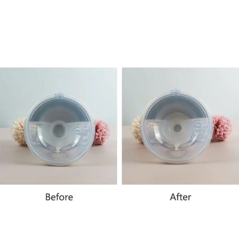 Breast Flange Insert Electric Breastfeeding Shield Narrow Connector Flange Insert Converter for Small Nipple 4