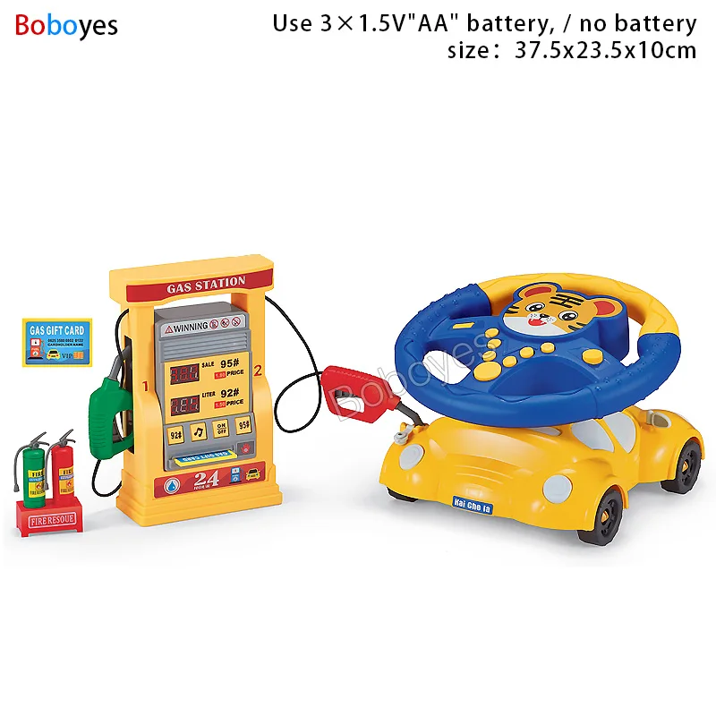 Infant Shining Eletric Simulation Steering Wheel Toy with Light Sound Kids Early Educational Stroller   Vocal Toys 6