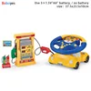 Infant Shining Eletric Simulation Steering Wheel Toy with Light Sound Kids Early Educational Stroller   Vocal Toys 6