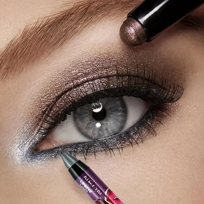 Pearly Eyeshadow Pen Eyelid Under Crease Pen Shimmer Glitter High Pigment Brightening Monochrome Eyeshadow Makeup Stick 1 Pearly Eyeshadow Pen Eyelid Under Crease Pen Shimmer Glitter High Pigment Brightening Monochrome Eyeshadow Makeup Stick 1