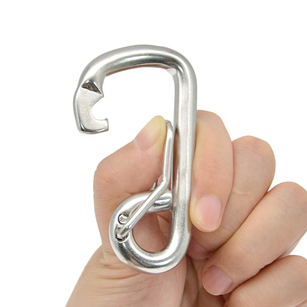 

Accessory Carabine Carabiner Diving Hook Lightweight 80mm Portable Safety Scuba 316 Stainless Steel Anti-corrosion