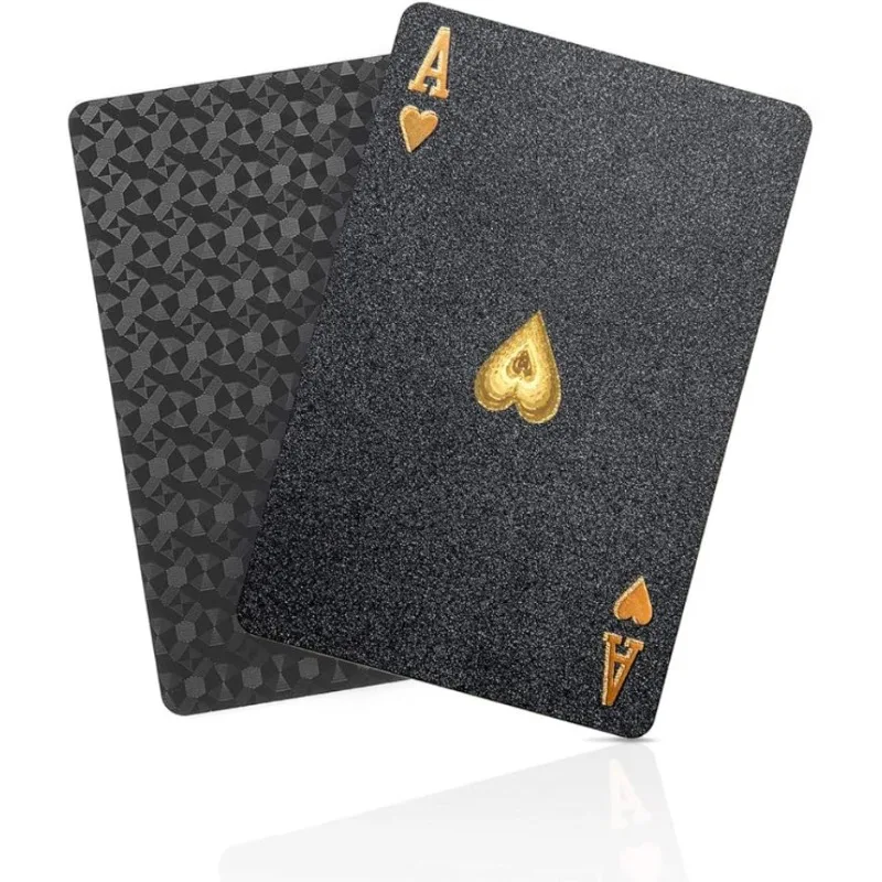 PlayingCardsDiamondWaterproofBlackPlayingCardsPokerCardsHD