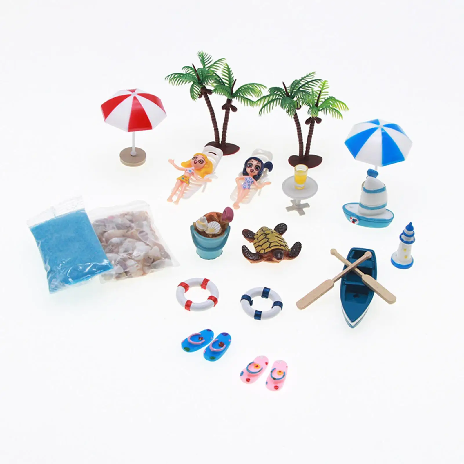 

15 Pieces Miniature Dollhouse Decoration Kits Set for Home Decor DIY Fairy Garden Plant Decoration