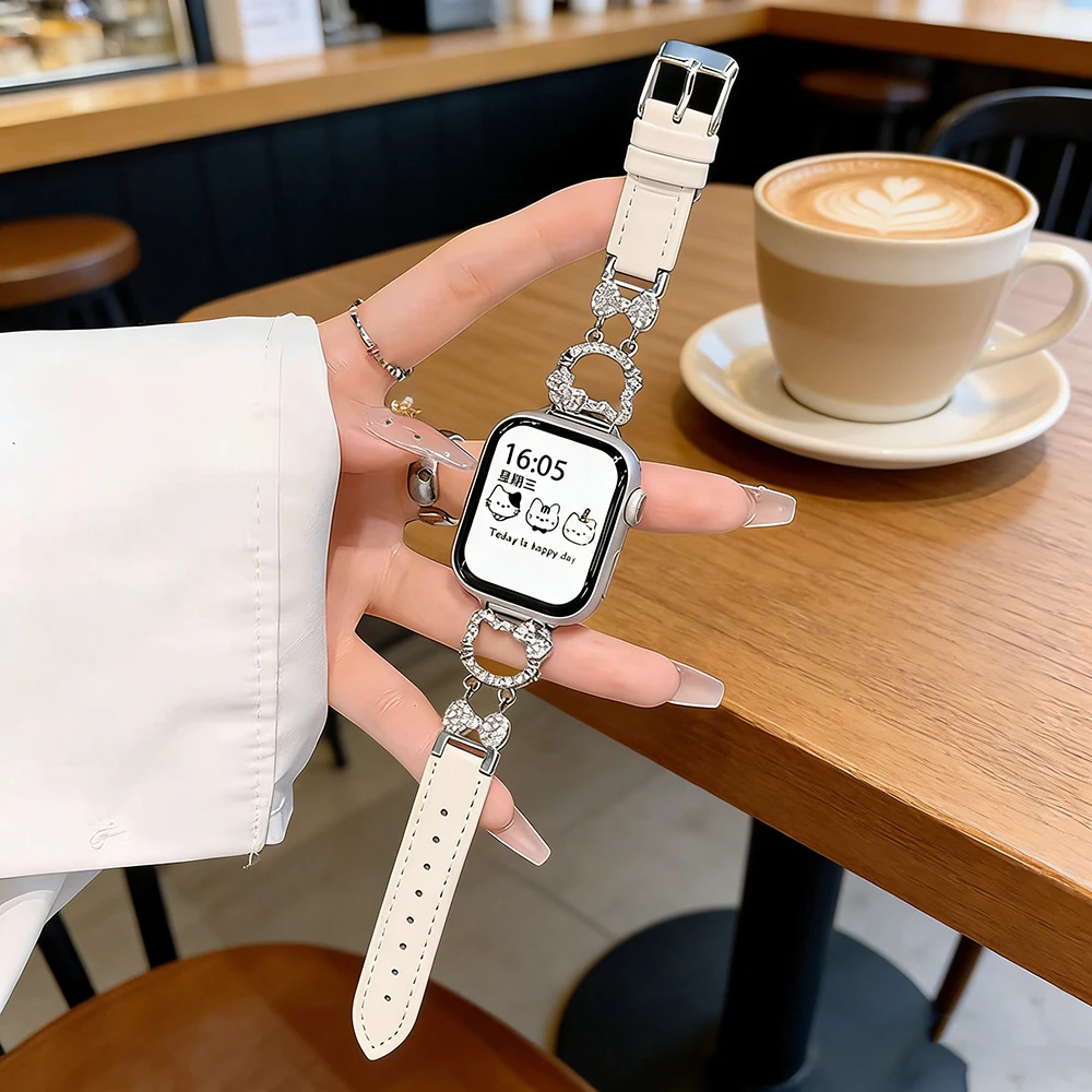 Luxury Adjustable Bracelet Band for Smartwatch - Elegant Wristband Accessory