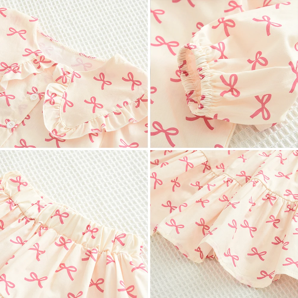 Girls Bow Skirt Set 6