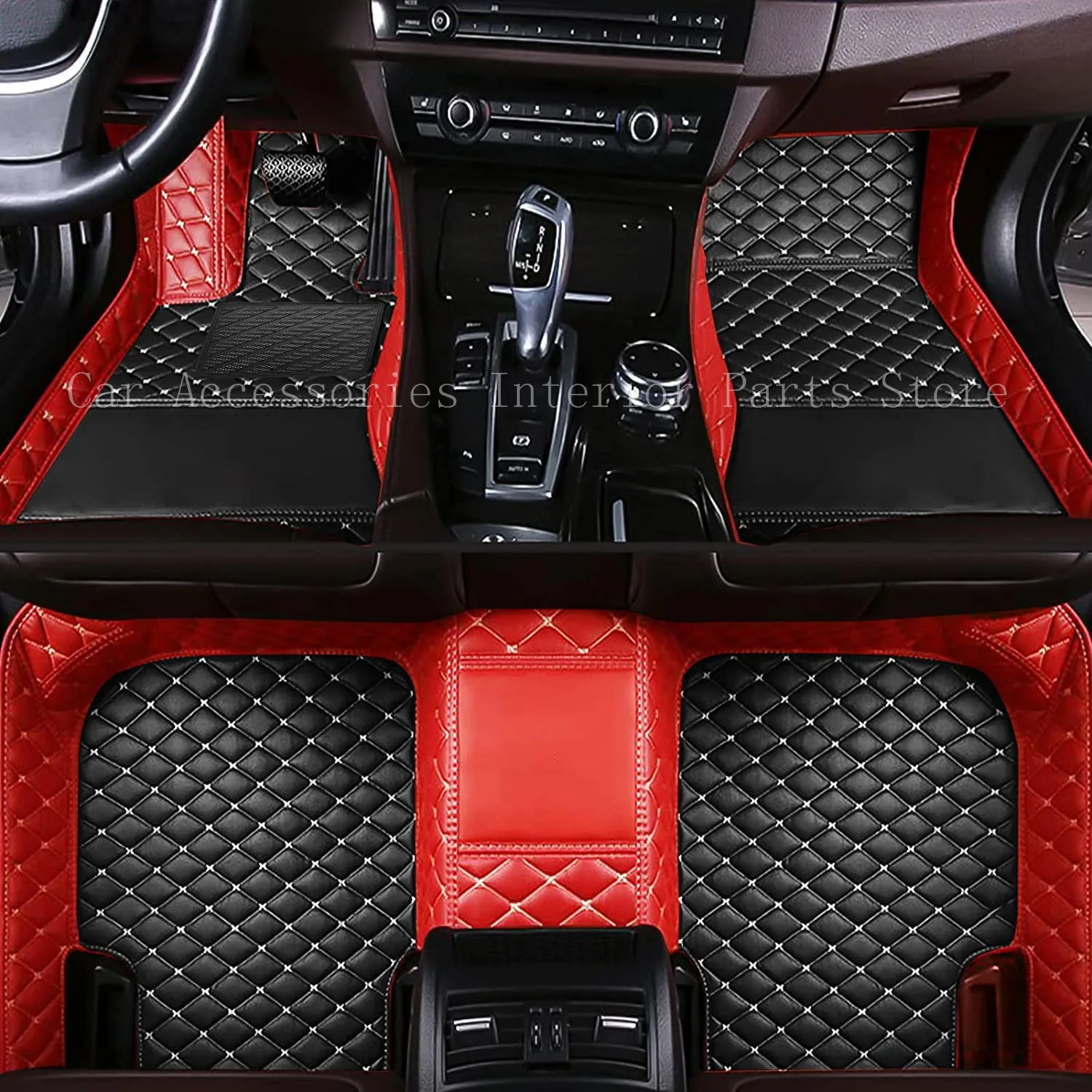 

Car Floor Mats For 4 Seats 12 cylinder Audi A8 2010 2009 2008 2007 2006 Custom Car Accessories Interior Parts Waterproof Carpets