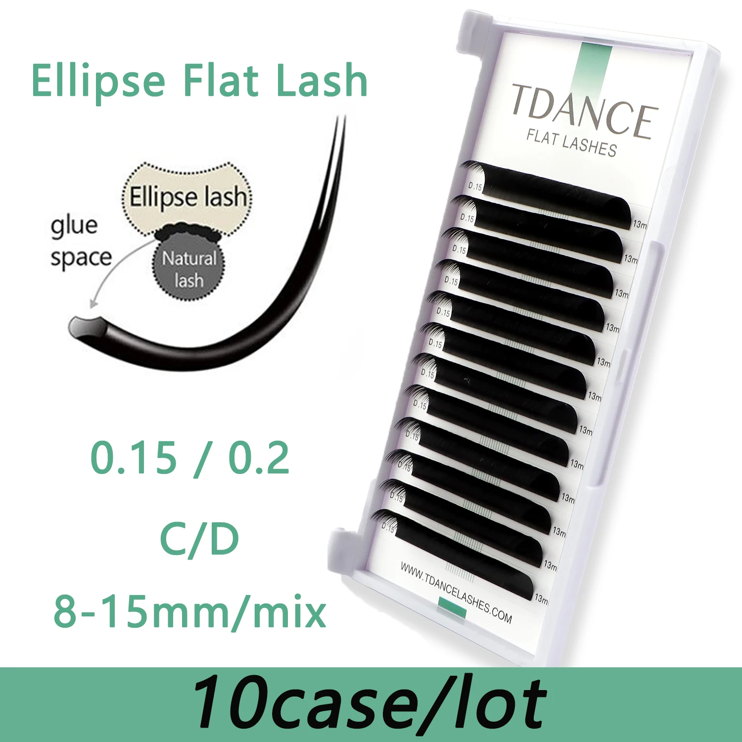 tdance-10tray-lot-flat-ellipse-eyelash-extensions-split-tips-ellipse-shaped-natural-light-false-ellipse-eyelashes