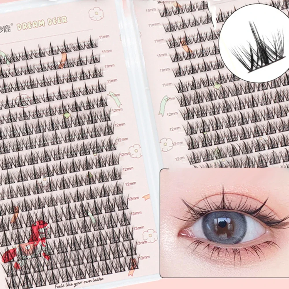 Large Capacity Eyelash Book Eyeslashes Extension Personal Eye Lash Sunshine False Eyelashes Individual Cluster Manga Lashes