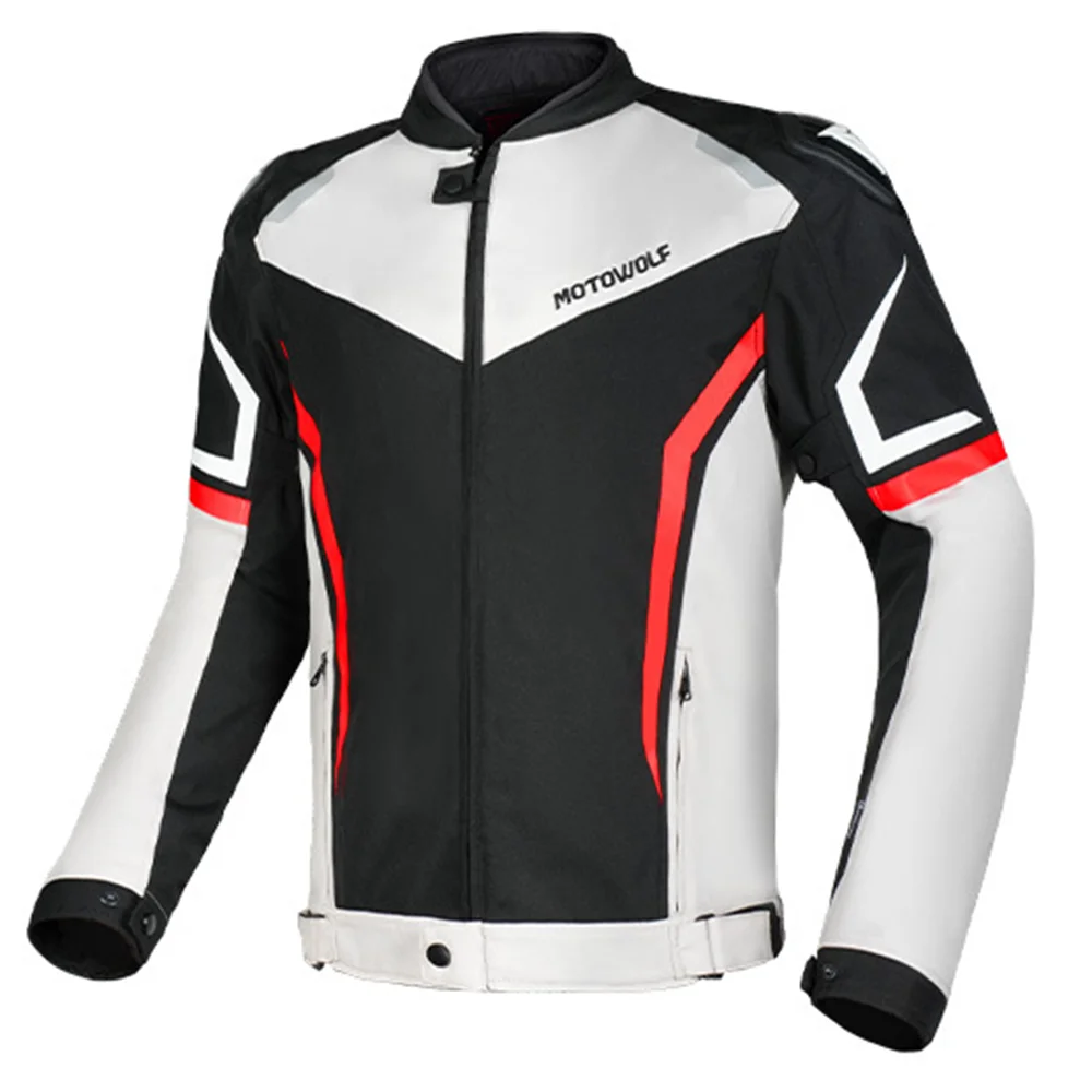 

Motorcycle Jacket Windproof Winter Motorcycle Jacket Man Racing Suit Comfortable Reflective Cycling Jacket Wear Resistant Soft