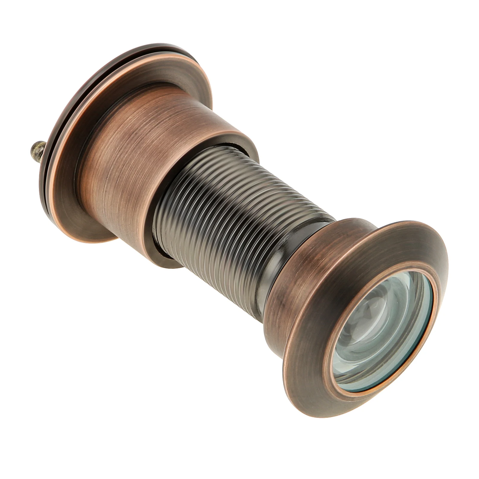 

Дверной глазок 220 градусов ORB 28 мм атласный никель твердая латунь безопасность Peek Peep отверстия для 42-68 мм дверей с вращающейся конфиденциальной крышкой