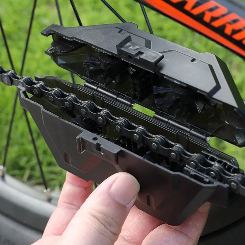 

Щетки для чистки велосипеда, портативный прибор для чистки цепи велосипеда, набор для уборки в экстренных ситуациях на открытом воздухе