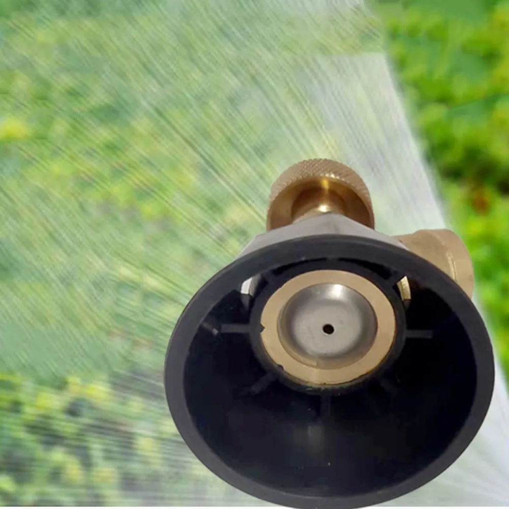

Agricultural High-Pressure Air Vortex Spraying Nozzle Adjustable Copper Water Outlet Nozzle Garden Watering Supplies