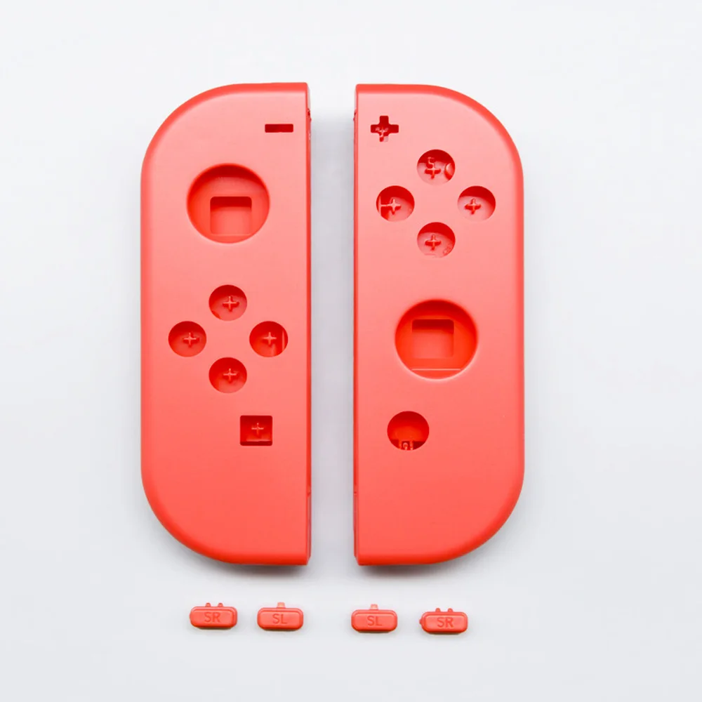 Nintendo Switch用の交換用ケース,青,赤,コントローラー