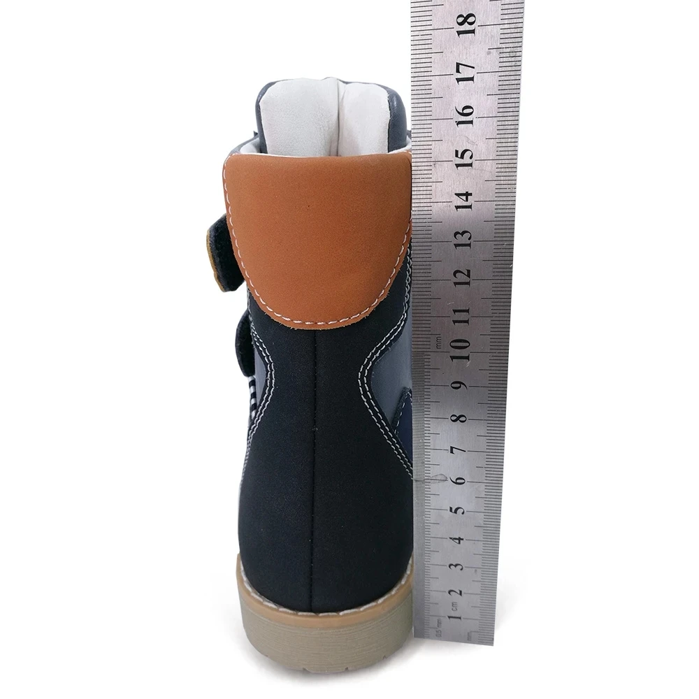 الشتاء الفتيان أحذية تقويم العظام للطفل جديد جلد ا...