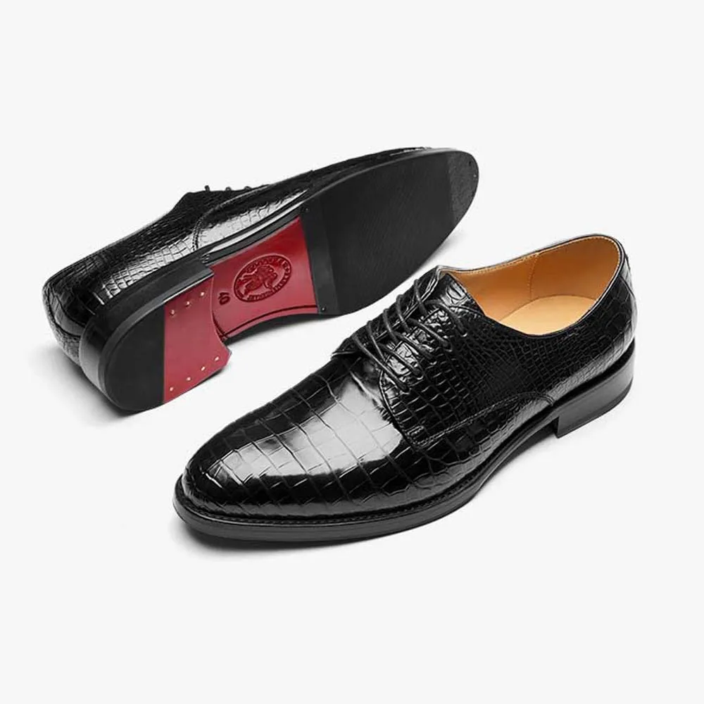 Рисунок 4 - Мужские туфли gete из крокодиловой кожи