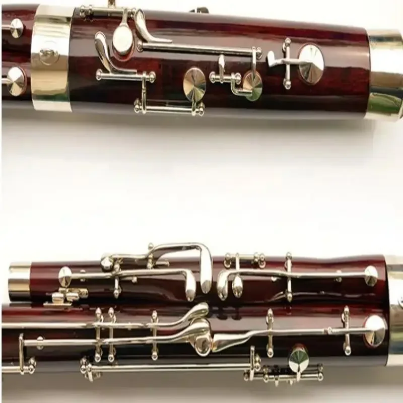 Children's level student bassoon instrument Silver plated keys bassoon