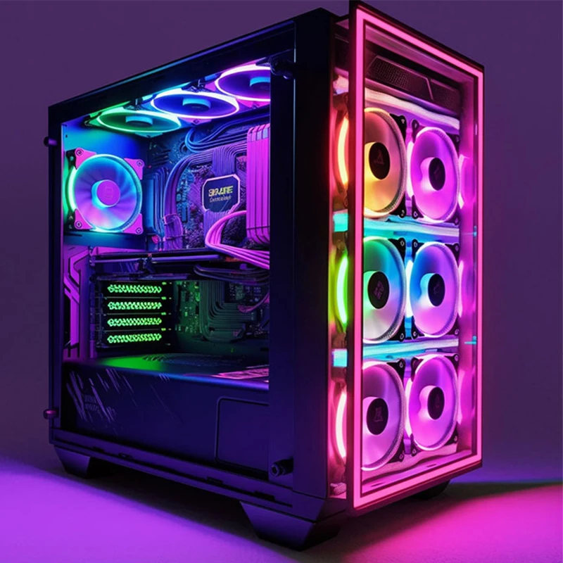JUMPEAK NOLLIE ARGB Controller HUB SignalRGB OpenRGB, Universal 5V 3PIN ARGB Asynchronous Controller for Computer PC Case Cooling Fans Light Strip - Image 3
