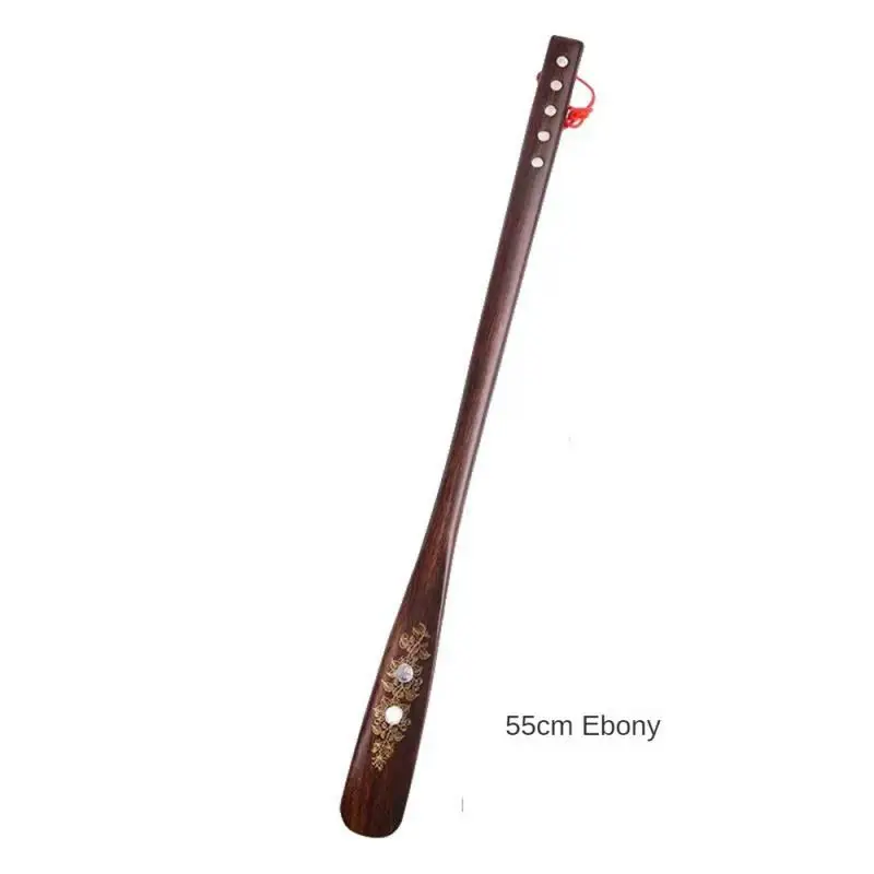 Wooden Shoe Horns 55cm Long 22.5inch Women Men Heel Spoon Helper Lifter Tools