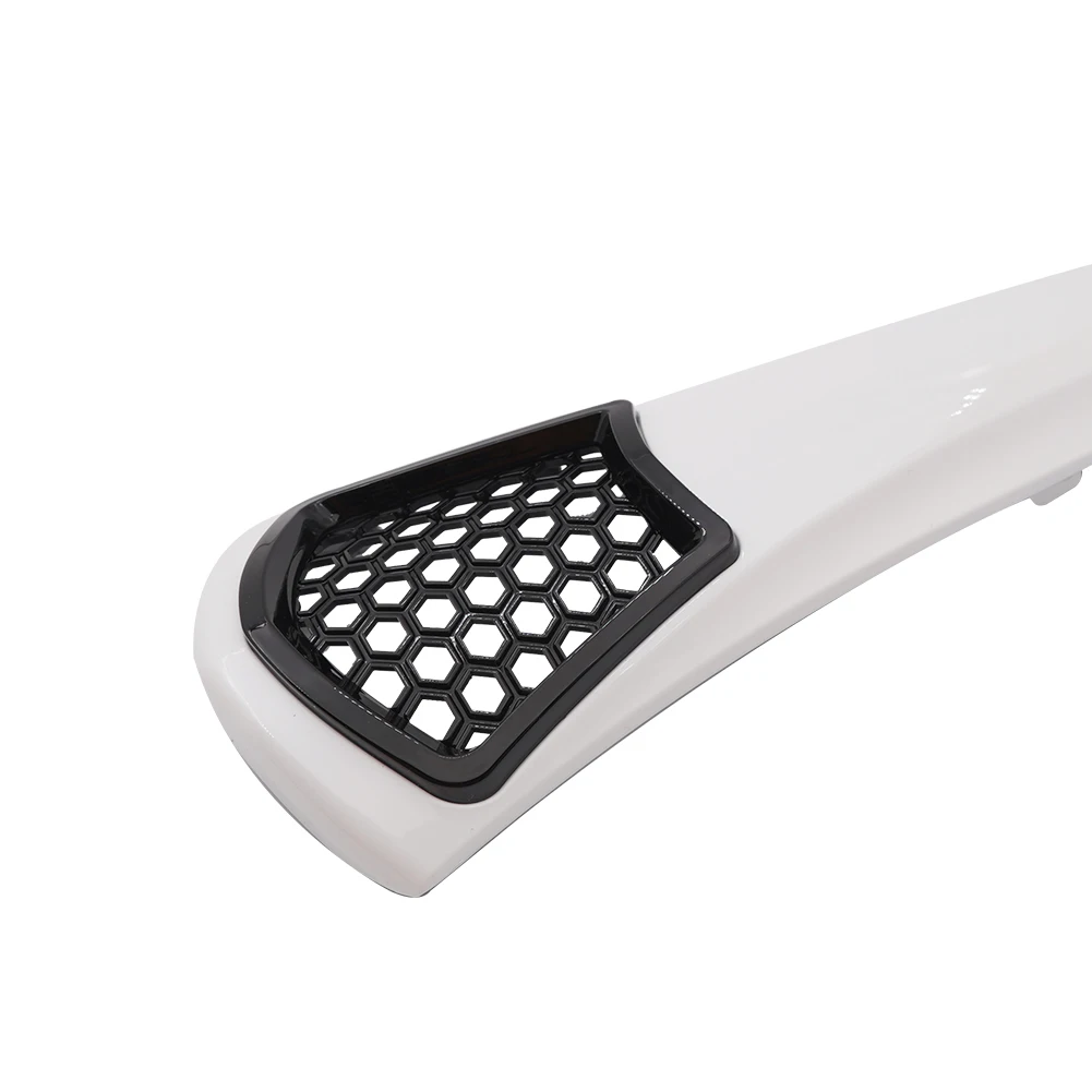 For Vespa PRIMAVERA SPRINT 150 Motorcycle Accessories Front Cowl Decoration Cover Tie White Lacquered Black Grid