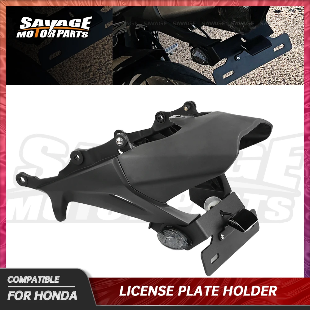 Motorcycle License Plate Holder License Plate Holder For HONDA CBR 1000RR CBR1000RR 2006-2007 Rear Tail Tidy Mount Bracket Motorcycle Fender Eliminator Kit