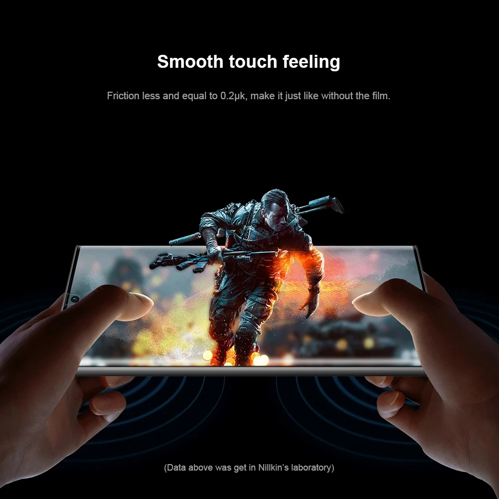NILLKIN For Samsung Galaxy S23 Ultra 2PCS Impact Resistant Curved Screen Protector For Samsung S23 S23 Plus Soft Film With Tools