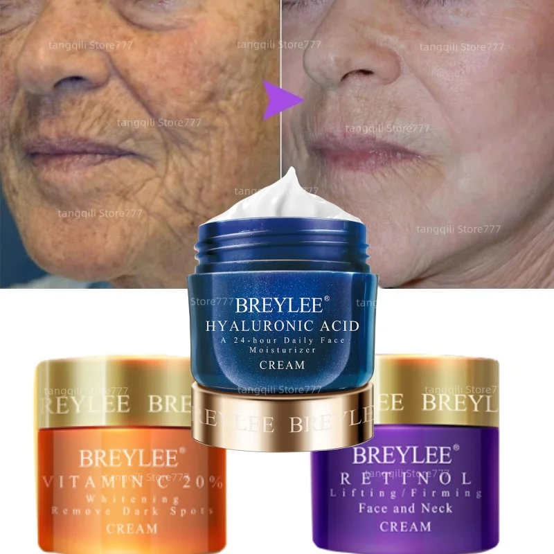 

BREYLEE Retinol FirmingFaceCreamLifting Neck Anti-aging Remove Wrinkles Night Day Cream Moisturizing Facial Serum Korea SkinCare