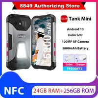 Unihertz 8849 Tank mini 16GB/24GB+256GB Rugged 4.3 Inch Display Android 13 5800mAh Battery 100MP Camera IP68 4G Global 1