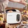 Electric Household Bread Machine Automatic Toaster Mini Bread Machine Multifunctional Breakfast Toaster Non-stick Easy to  Clean 4